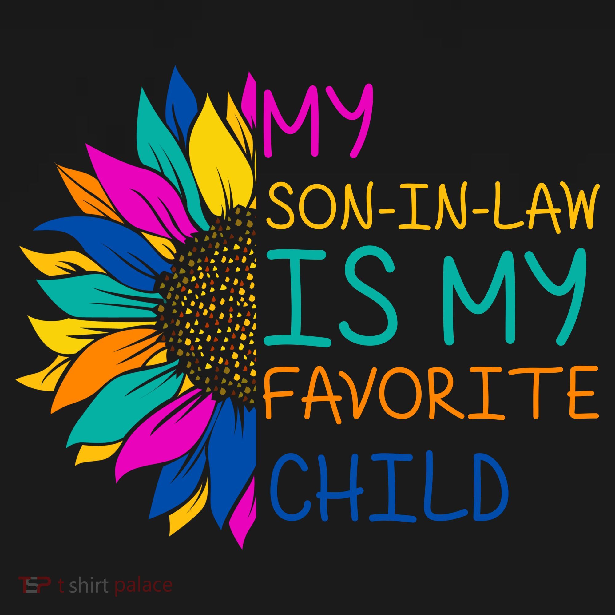 My Son In Law Is My Favorite Child Sunflower Cute Gift Women's Hoodie