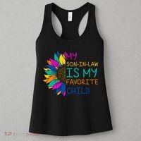 My Son In Law Is My Favorite Child Sunflower Cute Gift Women's Tank Top thumb 3