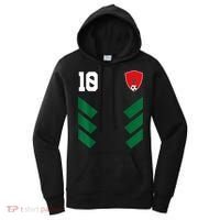 Morocco Soccer Jersey Moroccan Football Shirt Flag Women's Hoodie thumb 0
