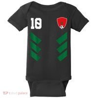 Morocco Soccer Jersey Moroccan Football Shirt Flag Baby Bodysuit thumb 0