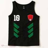 Morocco Soccer Jersey Moroccan Football Shirt Flag Tank Top thumb 2