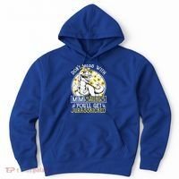 Mimi Saurus Jurasskicked Sunflower Grandma T Rex Gift Hoodie thumb 0