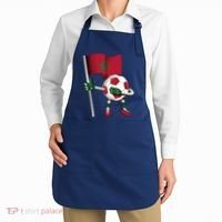 Morocco Soccer Jersey Moroccan Flag Football Dab Funny Apron thumb 2