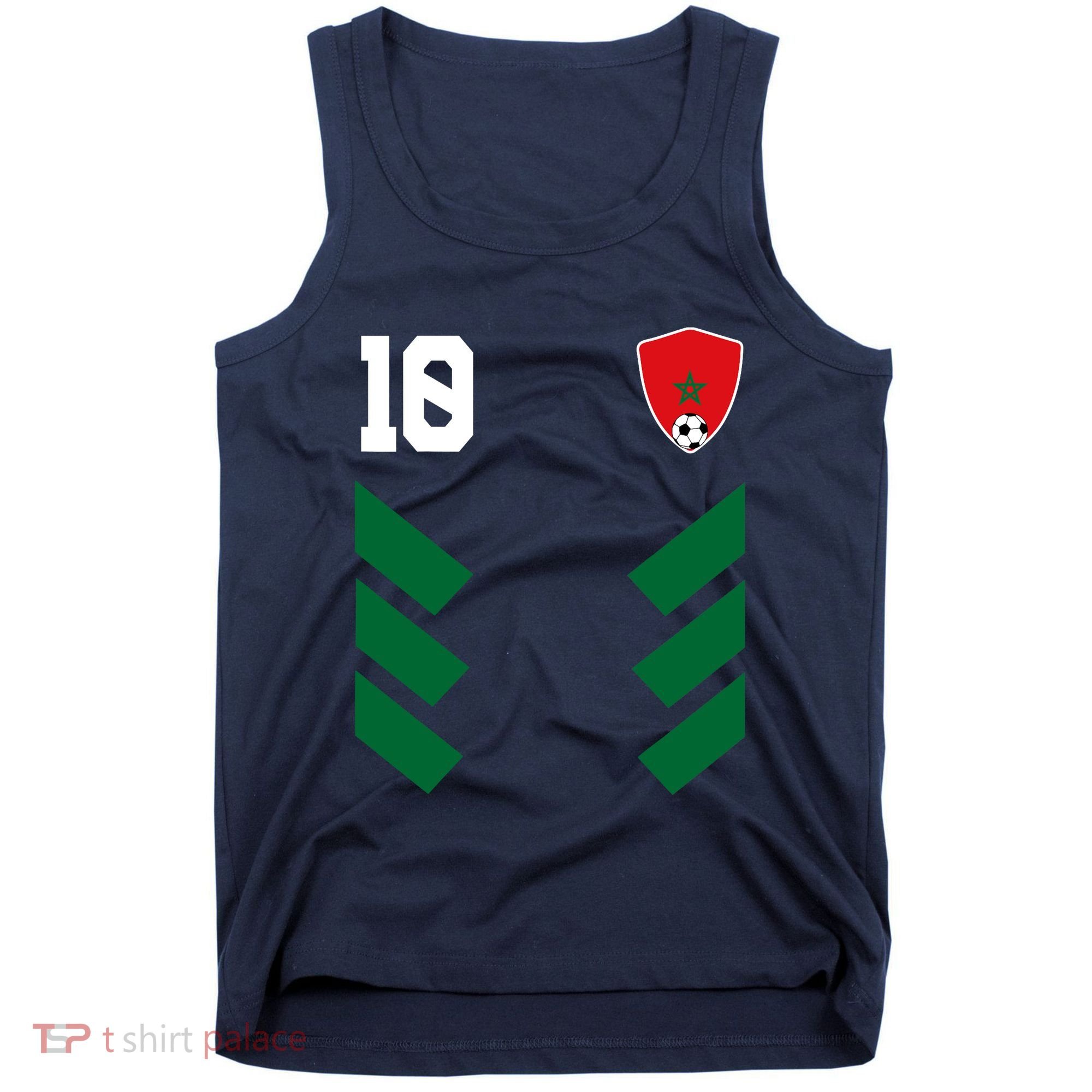 Morocco Soccer Jersey Morocco Football Moroccan Tank Top