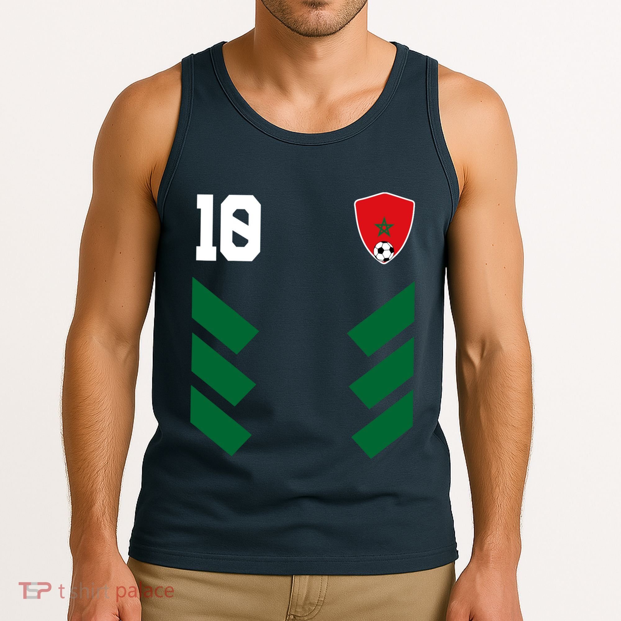 Morocco Soccer Jersey Morocco Football Moroccan Tank Top