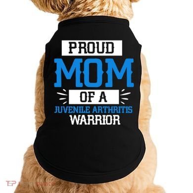 Mom Support Juvenile Arthritis Awareness Appreciation Funny Gift Cool Gift Doggie Tank