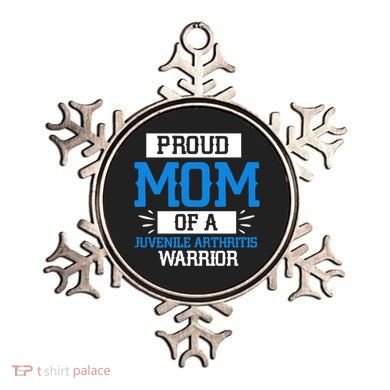 Mom Support Juvenile Arthritis Awareness Appreciation Funny Gift Cool Gift Ornament