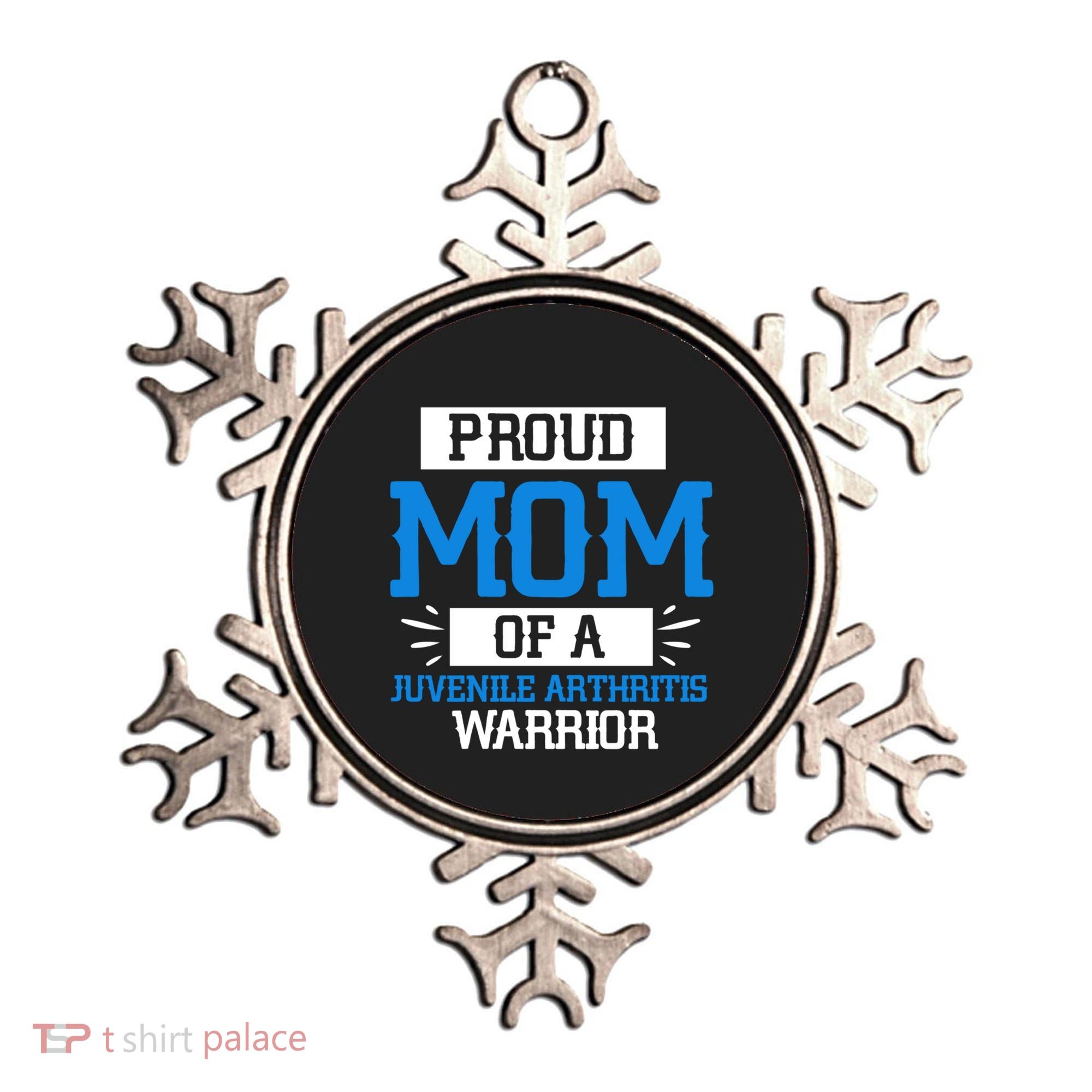 Mom Support Juvenile Arthritis Awareness Appreciation Funny Gift Cool Gift Ornament