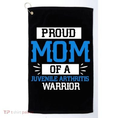 Mom Support Juvenile Arthritis Awareness Appreciation Funny Gift Cool Gift Golf Towel