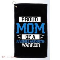Mom Support Juvenile Arthritis Awareness Appreciation Funny Gift Cool Gift Golf Towel thumb 0