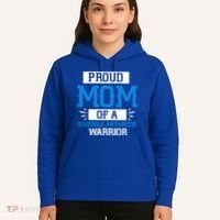 Mom Support Juvenile Arthritis Awareness Appreciation Funny Gift Cool Gift Hoodie thumb 5
