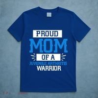 Mom Support Juvenile Arthritis Awareness Appreciation Funny Gift Cool Gift T-Shirt thumb 5