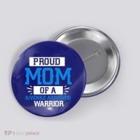 Mom Support Juvenile Arthritis Awareness Appreciation Funny Gift Cool Gift Button thumb 0