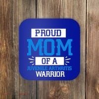 Mom Support Juvenile Arthritis Awareness Appreciation Funny Gift Cool Gift Coaster thumb 0