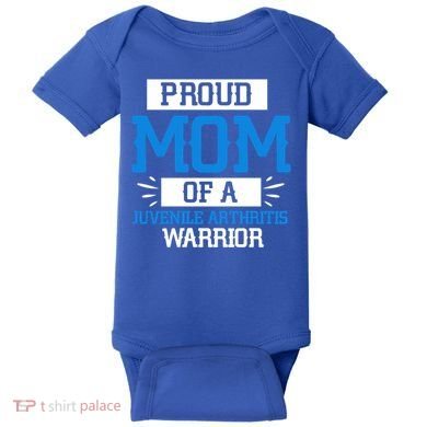 Mom Support Juvenile Arthritis Awareness Appreciation Funny Gift Cool Gift Baby Bodysuit