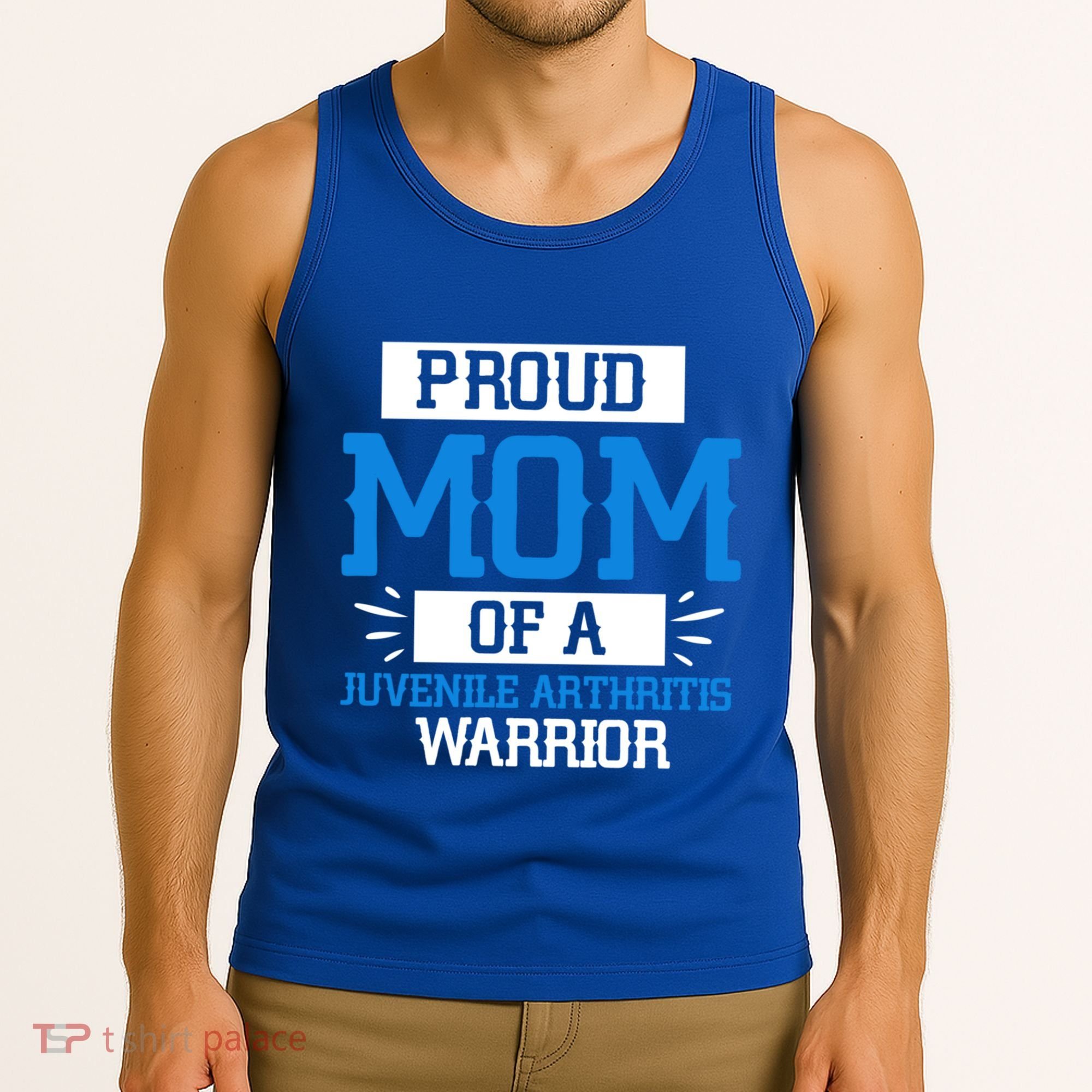 Mom Support Juvenile Arthritis Awareness Appreciation Funny Gift Cool Gift Tank Top