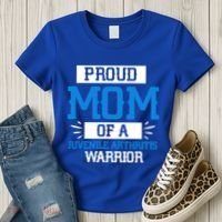 Mom Support Juvenile Arthritis Awareness Appreciation Funny Gift Cool Gift Women's T-Shirt thumb 3