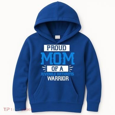 Mom Support Juvenile Arthritis Awareness Appreciation Funny Gift Cool Gift Kids Hoodie