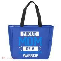 Mom Support Juvenile Arthritis Awareness Appreciation Funny Gift Cool Gift Tote Bag thumb 0