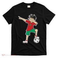 Morocco Soccer Jersey Dabbing Boy National Flag T-Shirt thumb 0