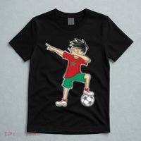 Morocco Soccer Jersey Dabbing Boy National Flag T-Shirt thumb 5