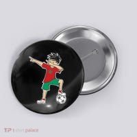 Morocco Soccer Jersey Dabbing Boy National Flag Button thumb 0