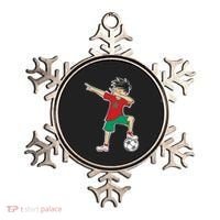 Morocco Soccer Jersey Dabbing Boy National Flag Ornament thumb 0