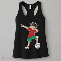 Morocco Soccer Jersey Dabbing Boy National Flag Women's Tank Top thumb 3