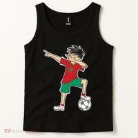 Morocco Soccer Jersey Dabbing Boy National Flag Tank Top thumb 2