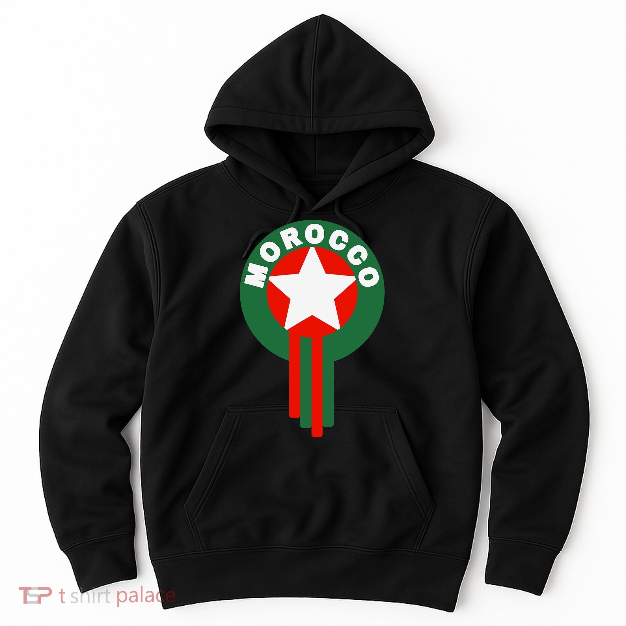Morocco Soccer Jersey Gift Morocco Football Fans Hoodie