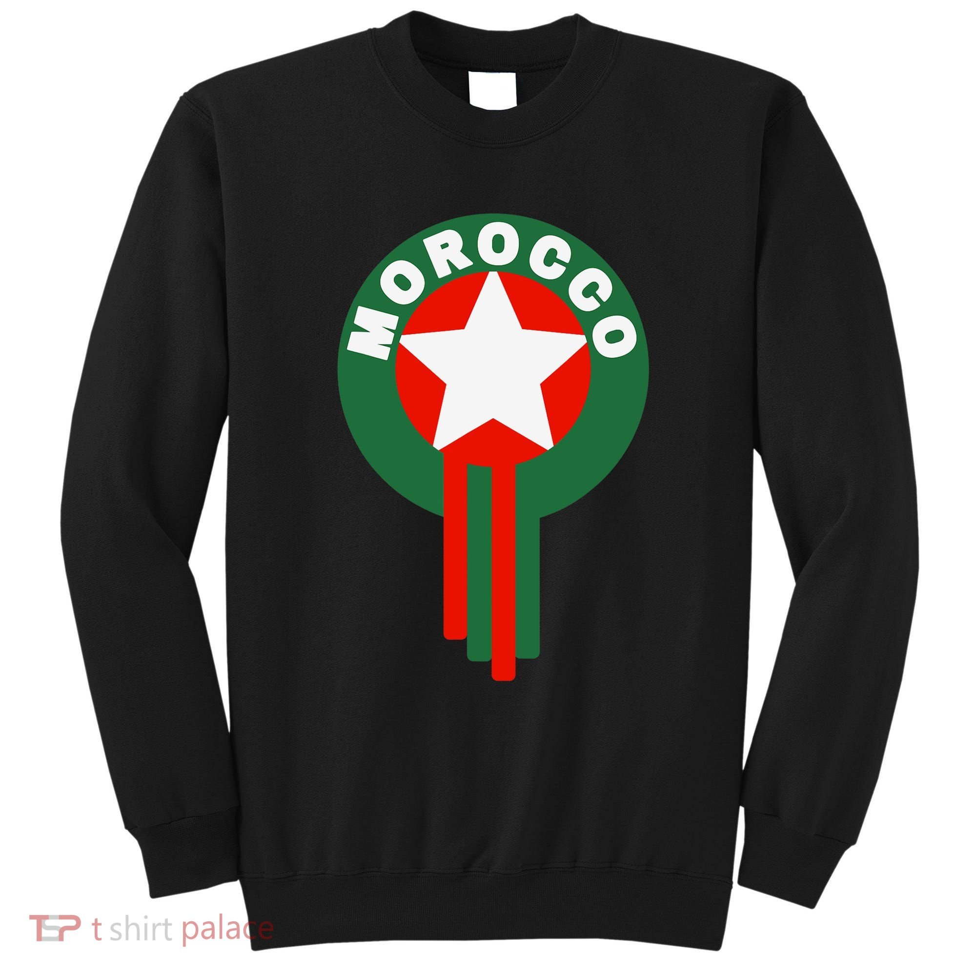 Morocco Soccer Jersey Gift Morocco Football Fans Sweatshirt