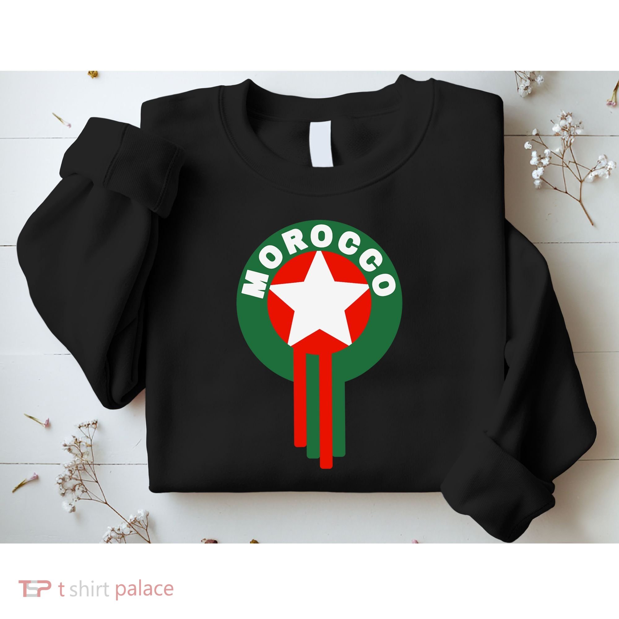 Morocco Soccer Jersey Gift Morocco Football Fans Sweatshirt
