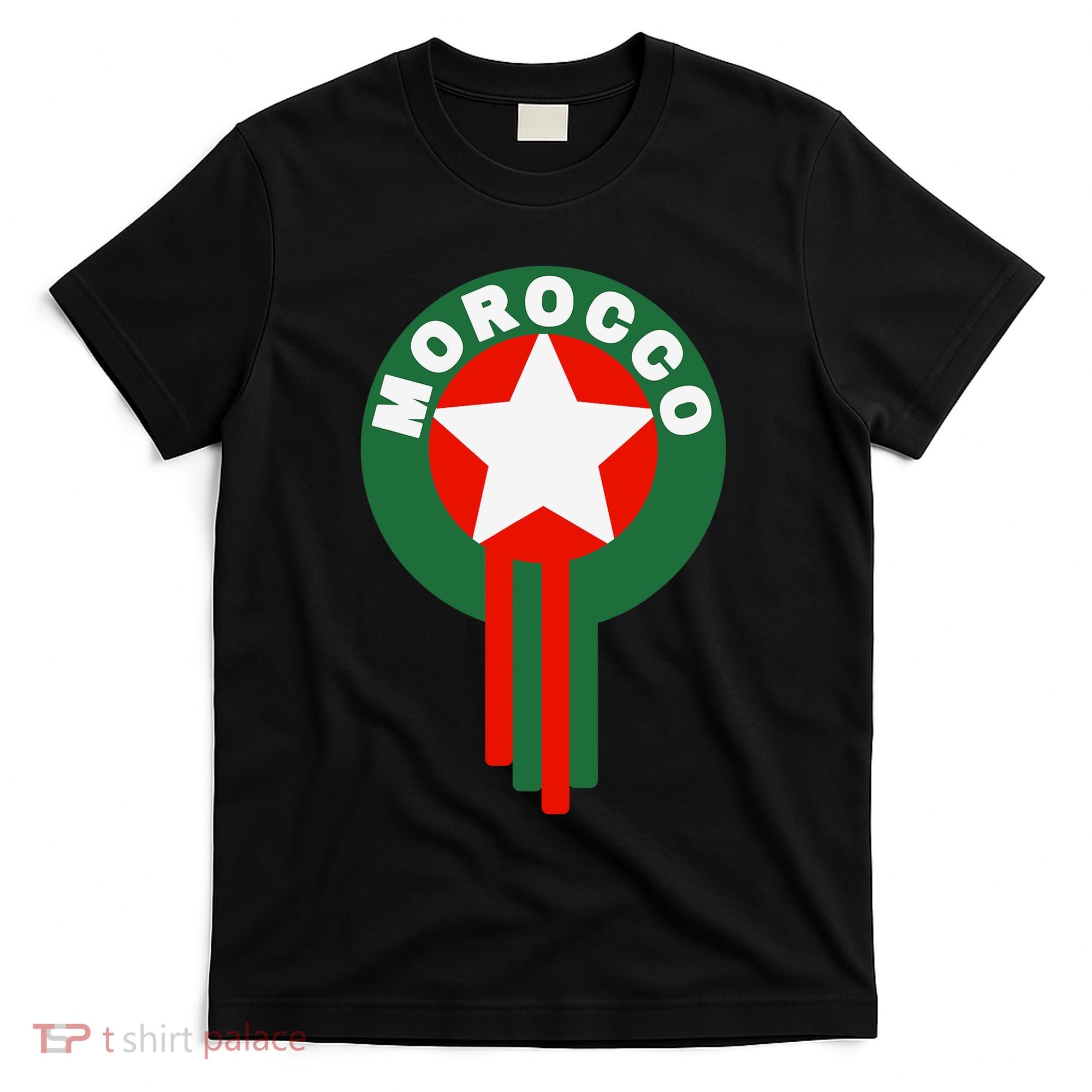 Morocco Soccer Jersey Gift Morocco Football Fans T-Shirt