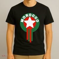 Morocco Soccer Jersey Gift Morocco Football Fans T-Shirt thumb 3