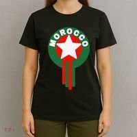 Morocco Soccer Jersey Gift Morocco Football Fans T-Shirt thumb 4