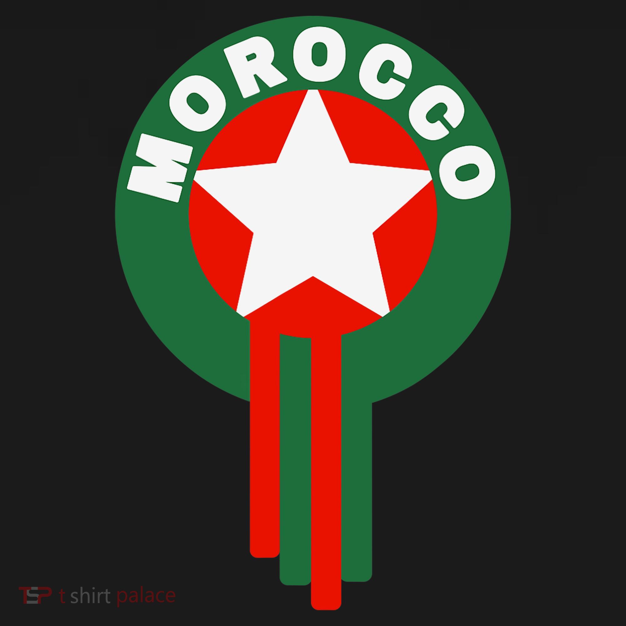 Morocco Soccer Jersey Gift Morocco Football Fans T-Shirt
