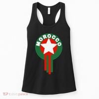 Morocco Soccer Jersey Gift Morocco Football Fans Women's Tank Top thumb 0