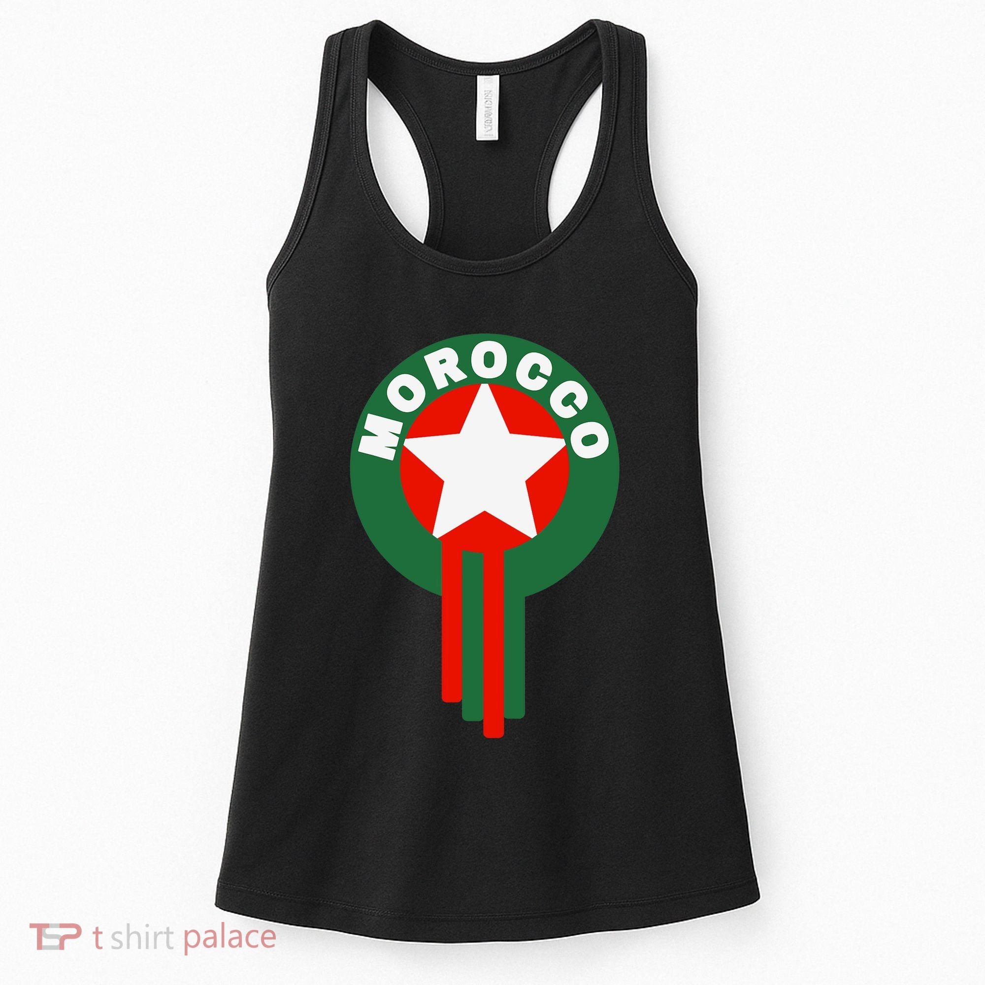 Morocco Soccer Jersey Gift Morocco Football Fans Women's Tank Top