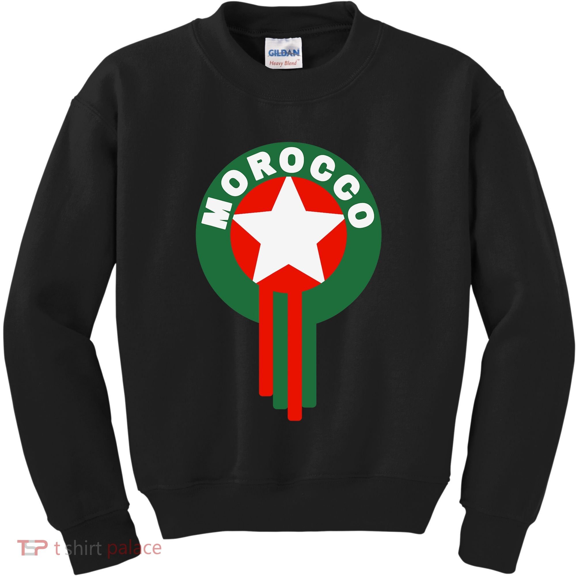 Morocco Soccer Jersey Gift Morocco Football Fans Kids Sweatshirt