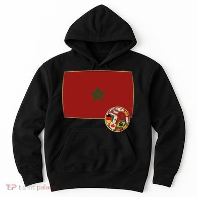 Morocco Soccer Jersey Morocco Flag Hoodie