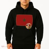 Morocco Soccer Jersey Morocco Flag Hoodie thumb 2