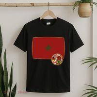Morocco Soccer Jersey Morocco Flag T-Shirt thumb 2