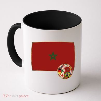 Morocco Soccer Jersey Morocco Flag Coffee Mug