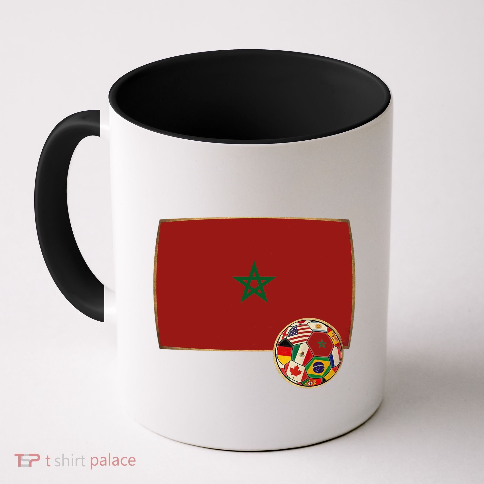 Morocco Soccer Jersey Morocco Flag Coffee Mug
