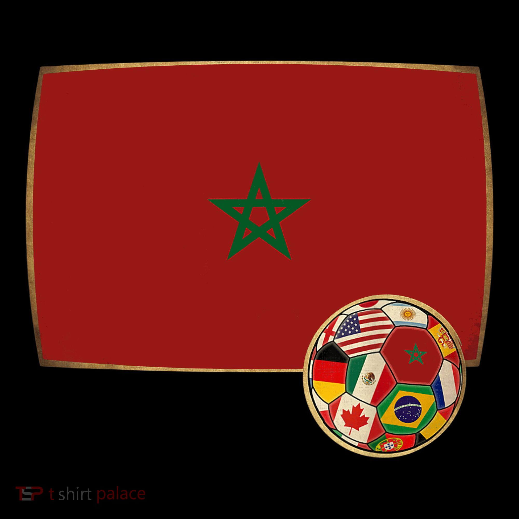 Morocco Soccer Jersey Morocco Flag Coffee Mug