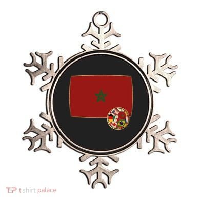 Morocco Soccer Jersey Morocco Flag Ornament