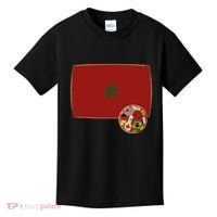 Morocco Soccer Jersey Morocco Flag Kids T-Shirt thumb 0