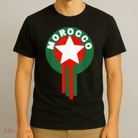Morocco Soccer Jersey Gift Morocco Football Fans   T-Shirt thumb 3