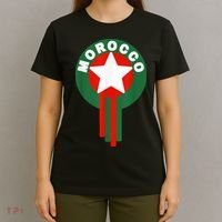 Morocco Soccer Jersey Gift Morocco Football Fans   T-Shirt thumb 4