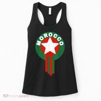 Morocco Soccer Jersey Gift Morocco Football Fans   Women's Tank Top thumb 0
